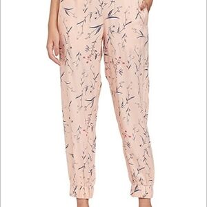 Worthington Pink Floral Women's Joggers